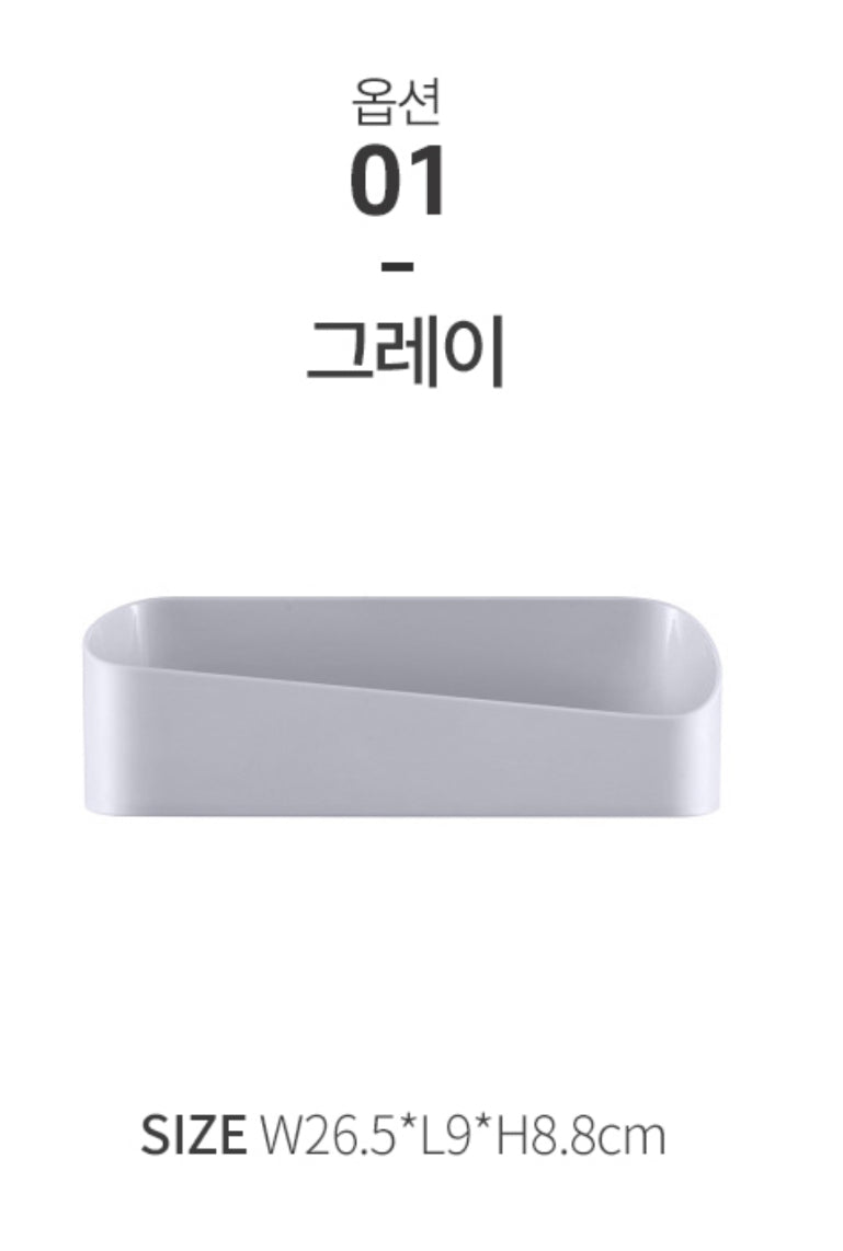 심플 욕실 선반 (4 colors)
