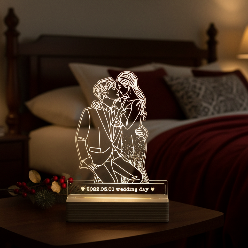 맞춤제작 일러스트 무드등