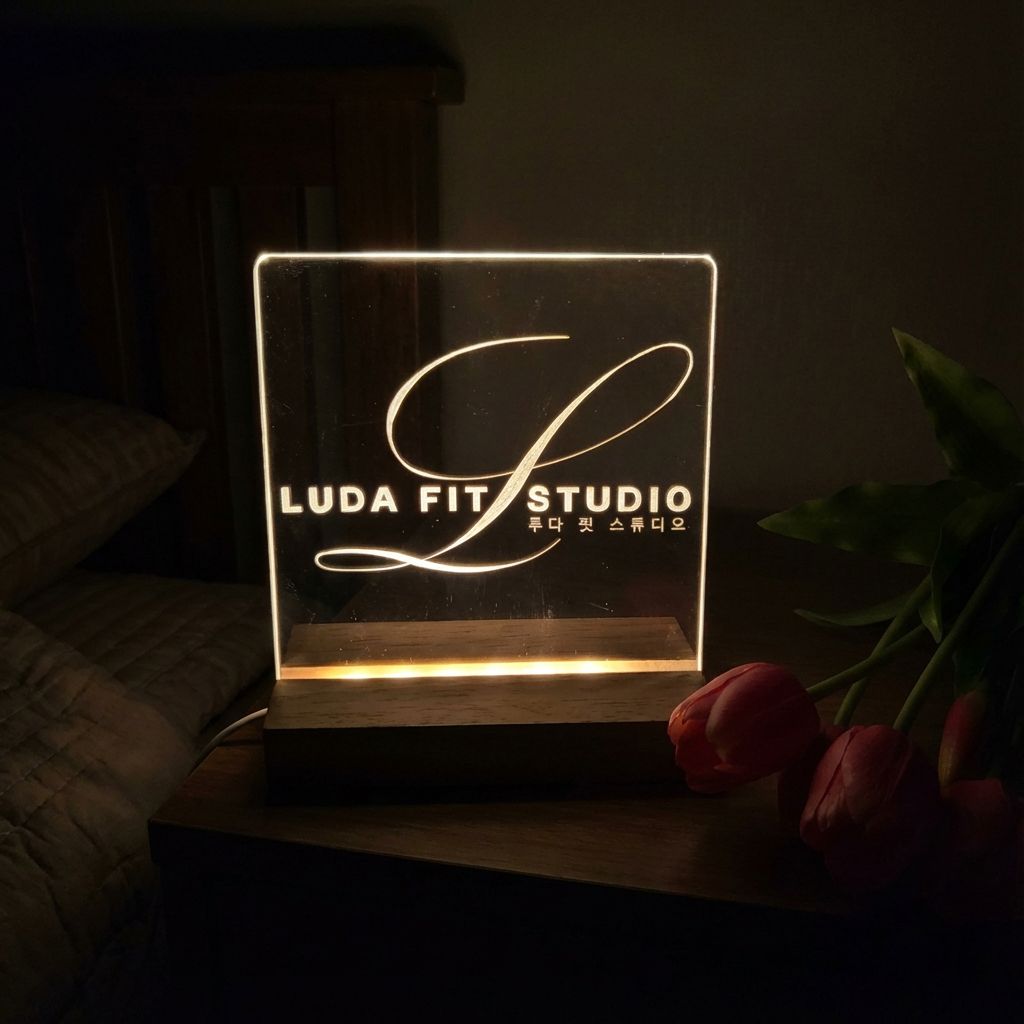 맞춤제작 일러스트 무드등