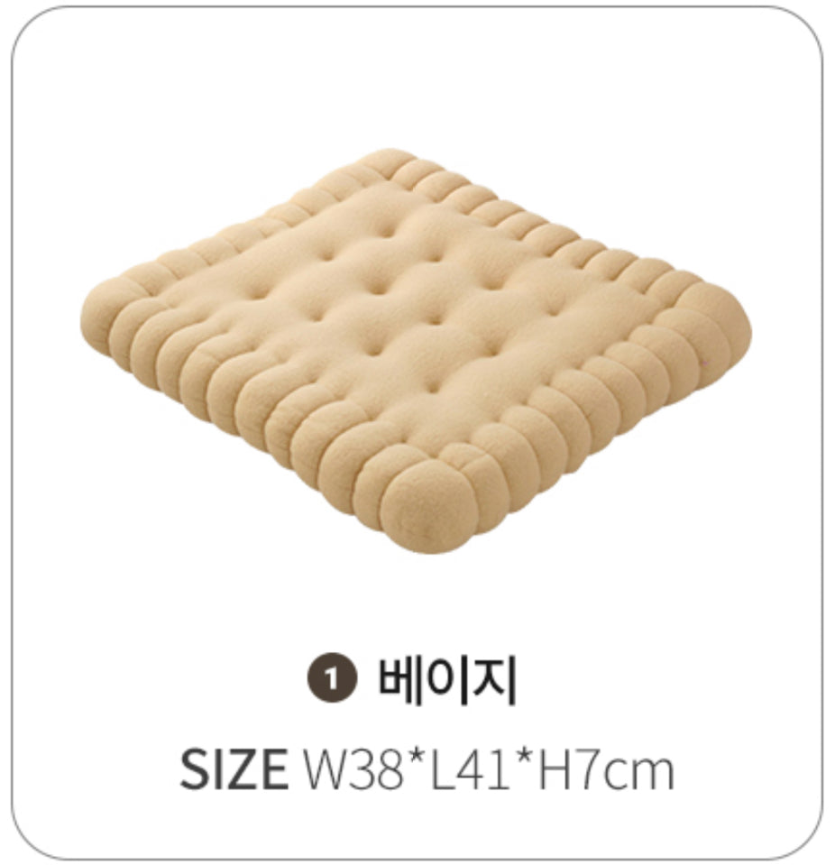 비스킷 방석 (2 colors)