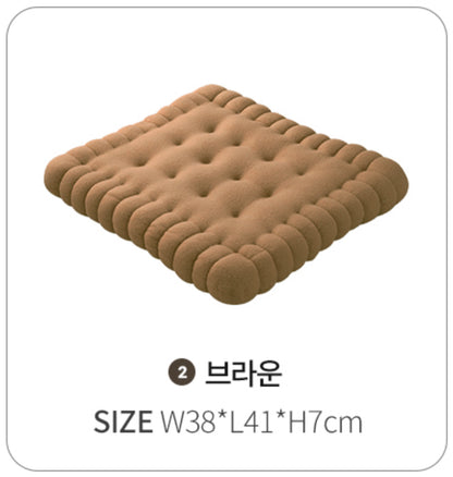 비스킷 방석 (2 colors)